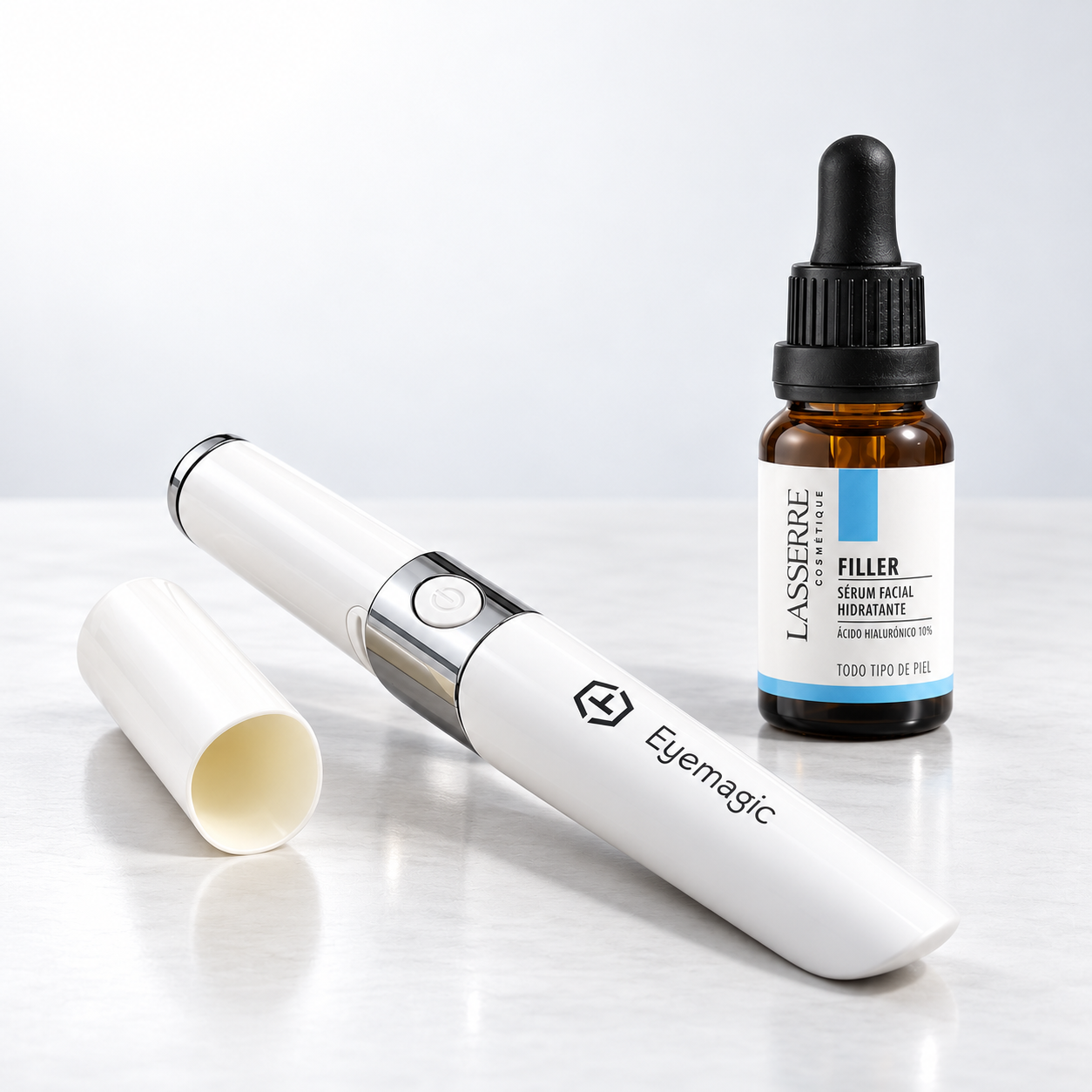 Eyemagic con sérum profesional Lasserre de ácido hialurónico al 10%